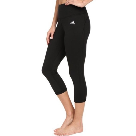 Adidas Performance Mid Rise Capri Tights Training - Picture 1 of 11
